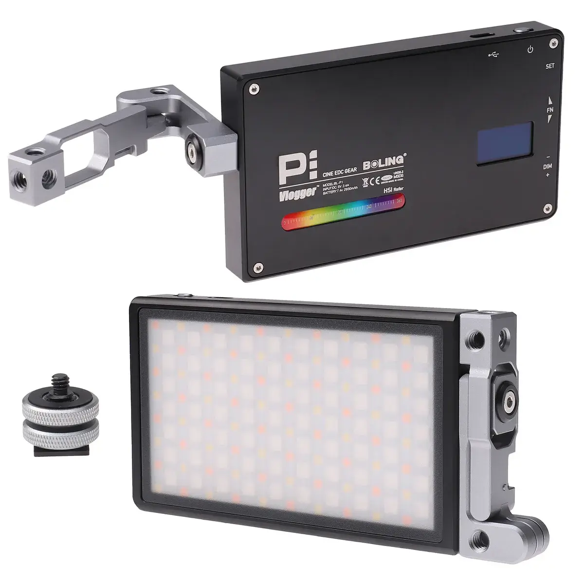 Boling BL-P1 PI Cine EDC Gear LED Video Light | Caribbean