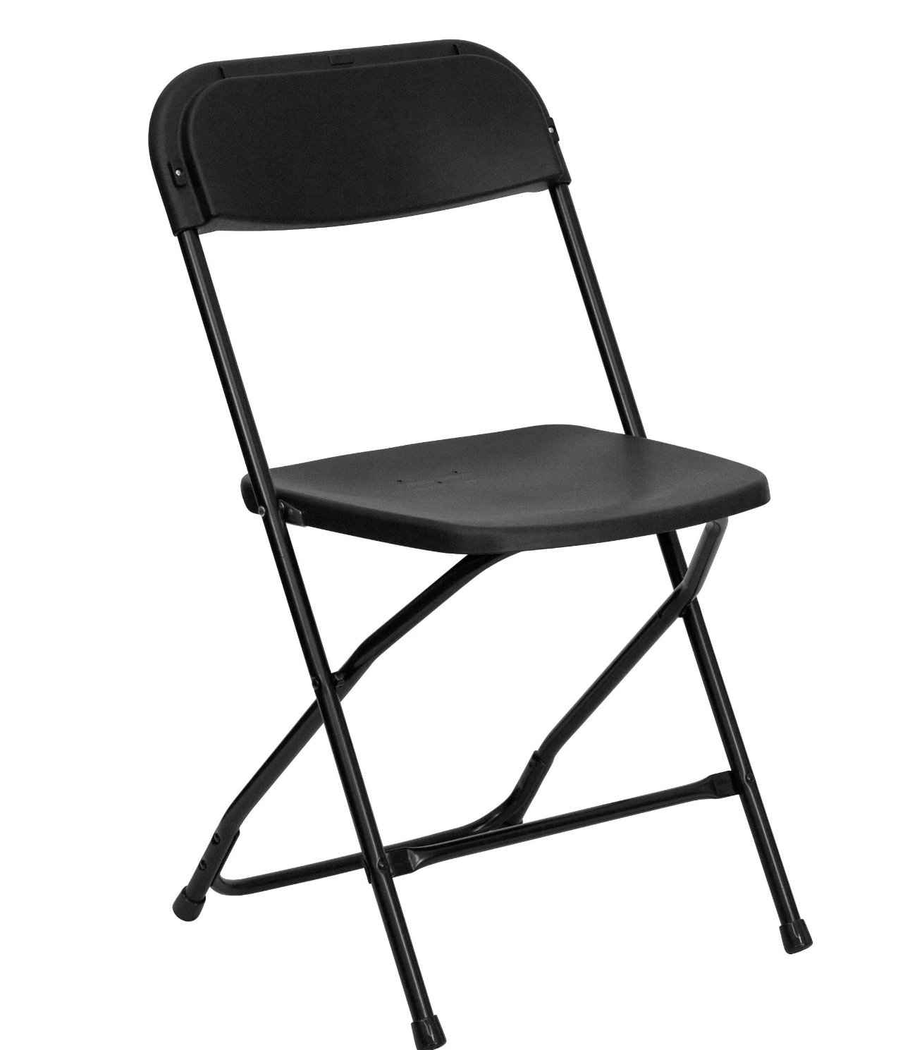 Lancaster black folding chair northern lights event rental