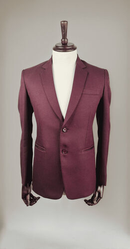 Premium Maroon Blazer | Rent To Ramp (ADDEEK FASHIONS PVT LTD)