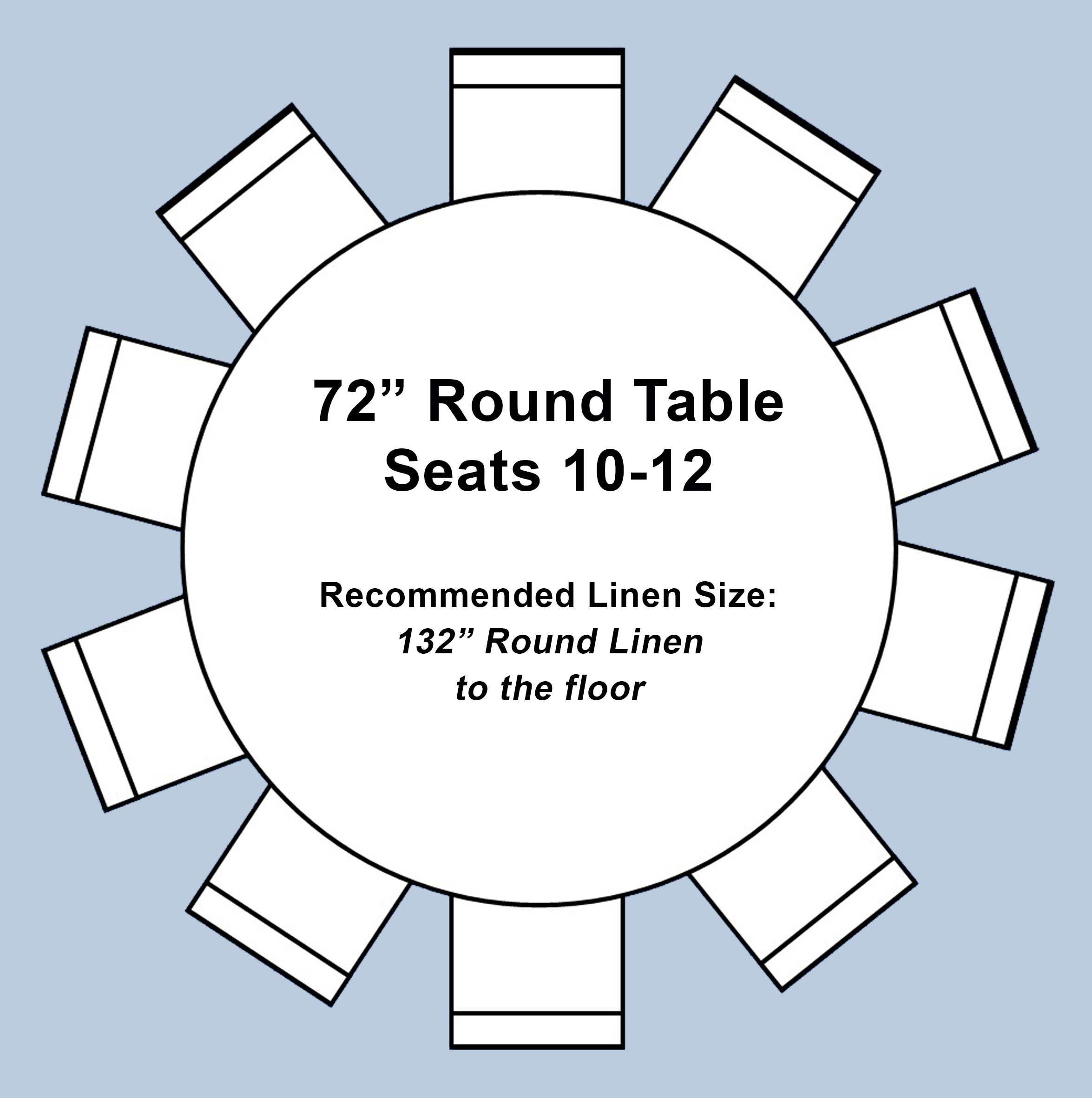 72 In Round Table | Marion Ohio Tent Rentals - Event Tents & Party ...