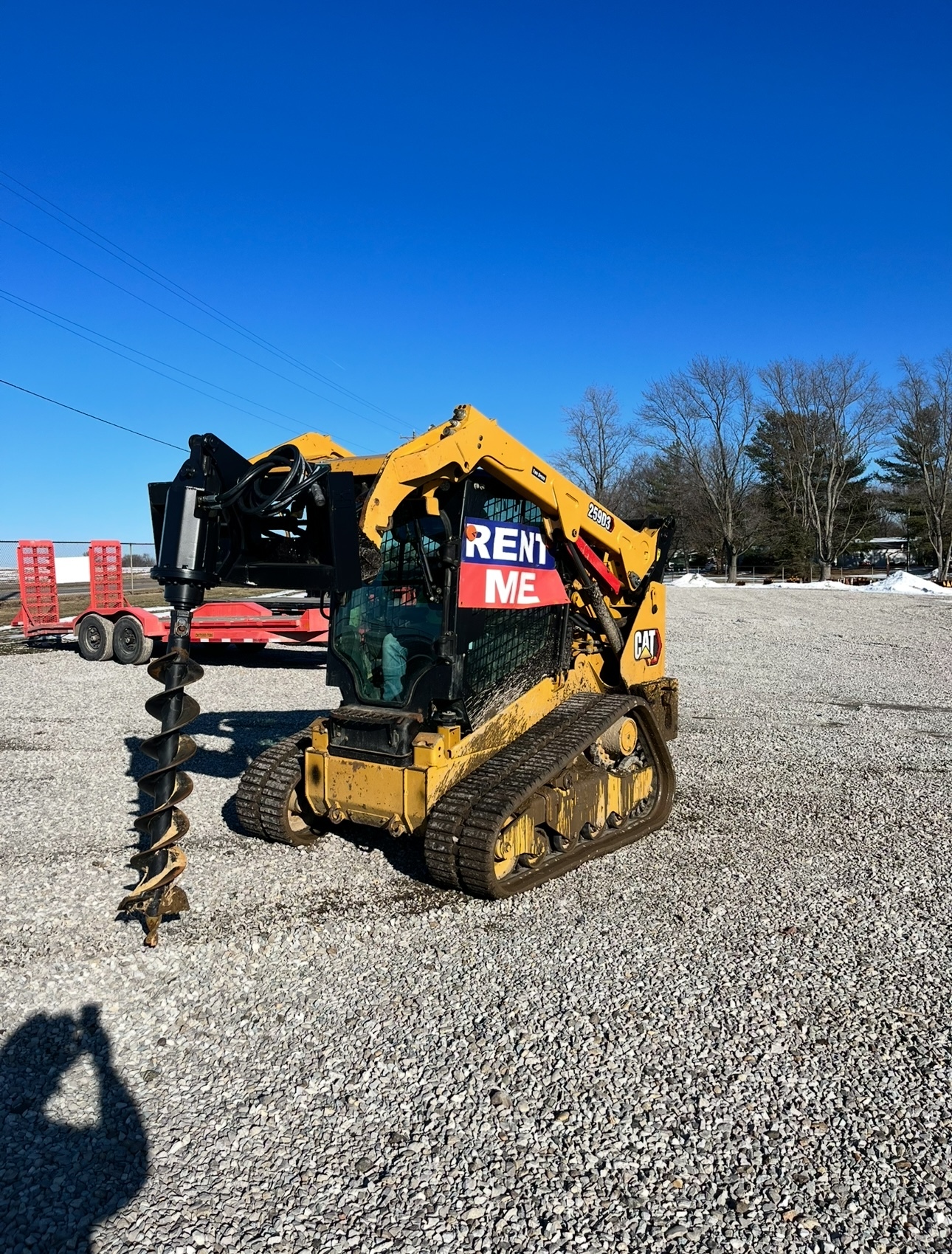 Skidsteer Auger Rental | Equipment and Trailer Rentals