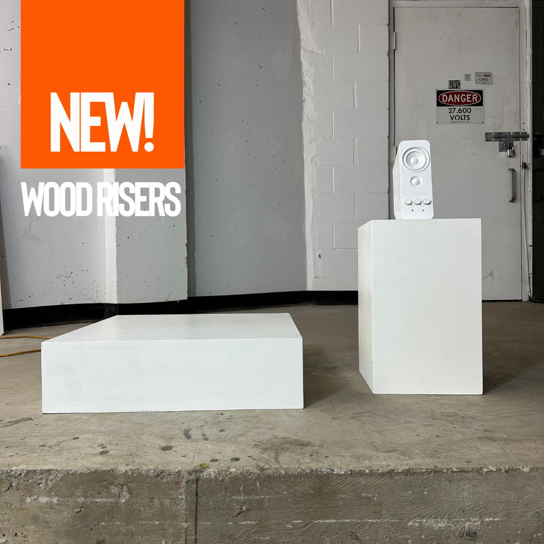 White Wood Risers for Rent in Toronto for Events Photography and ...
