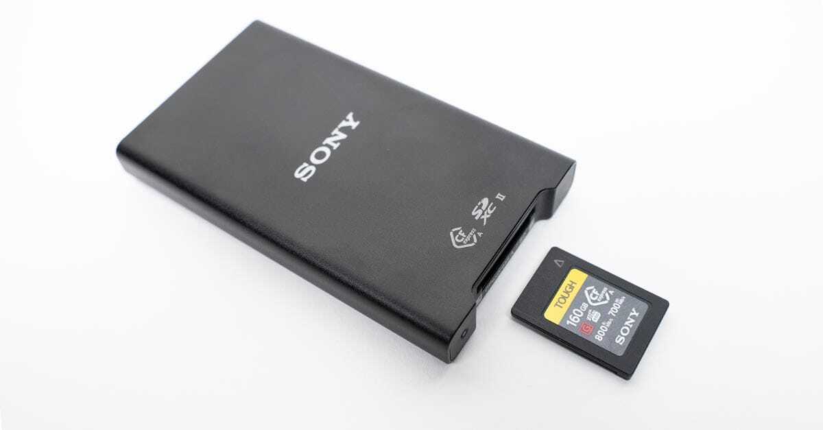 Rent Sony MRW-G2 CFexpress Type A/SD Memory Card Reader | Rent 