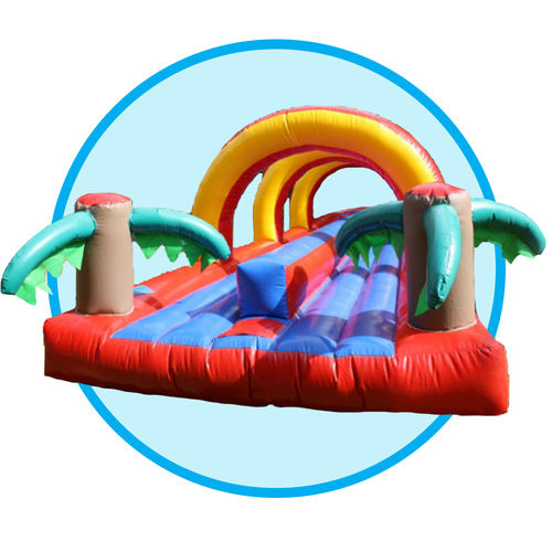 Double Surf and Slide · 4m x 10m · Slide with Pond | Elegance Events ...