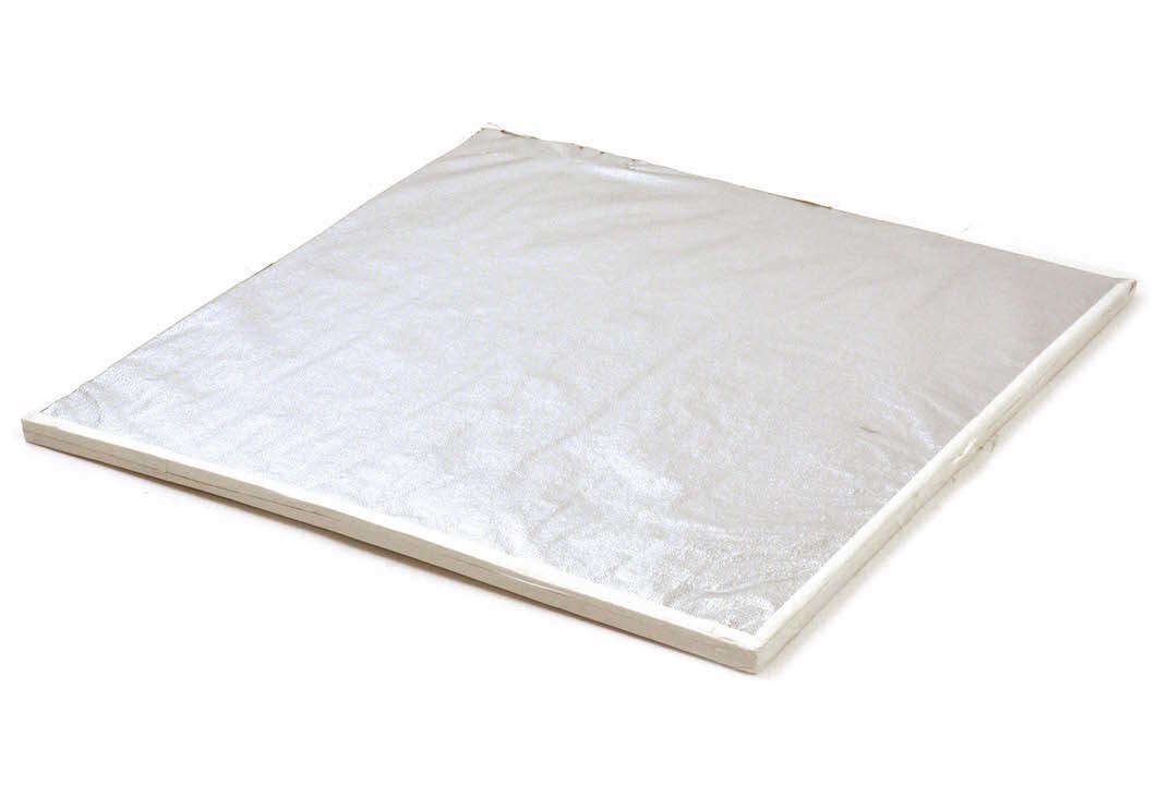 4'x4' bounce board silver/white foamcore | Kauai Grip