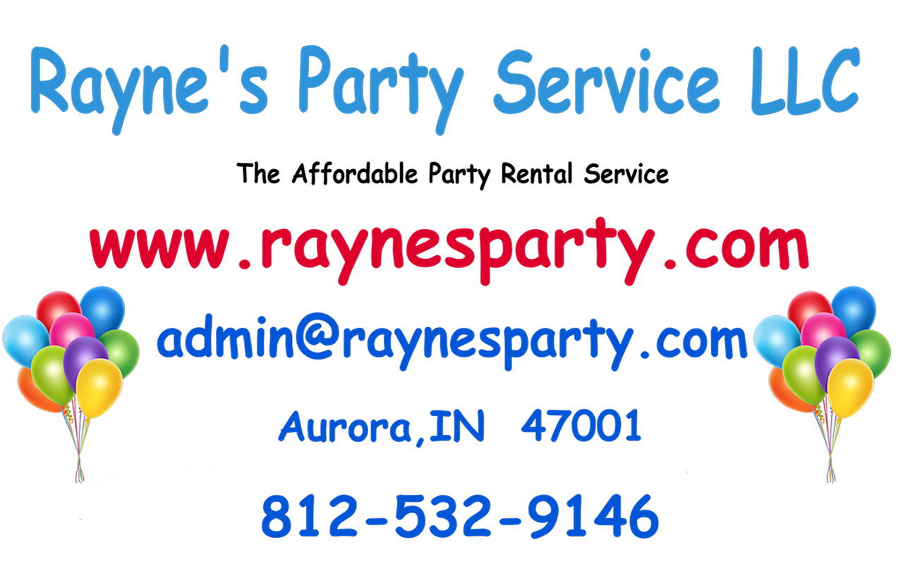 Tables and Chairs | Rayne's Party Service LLC