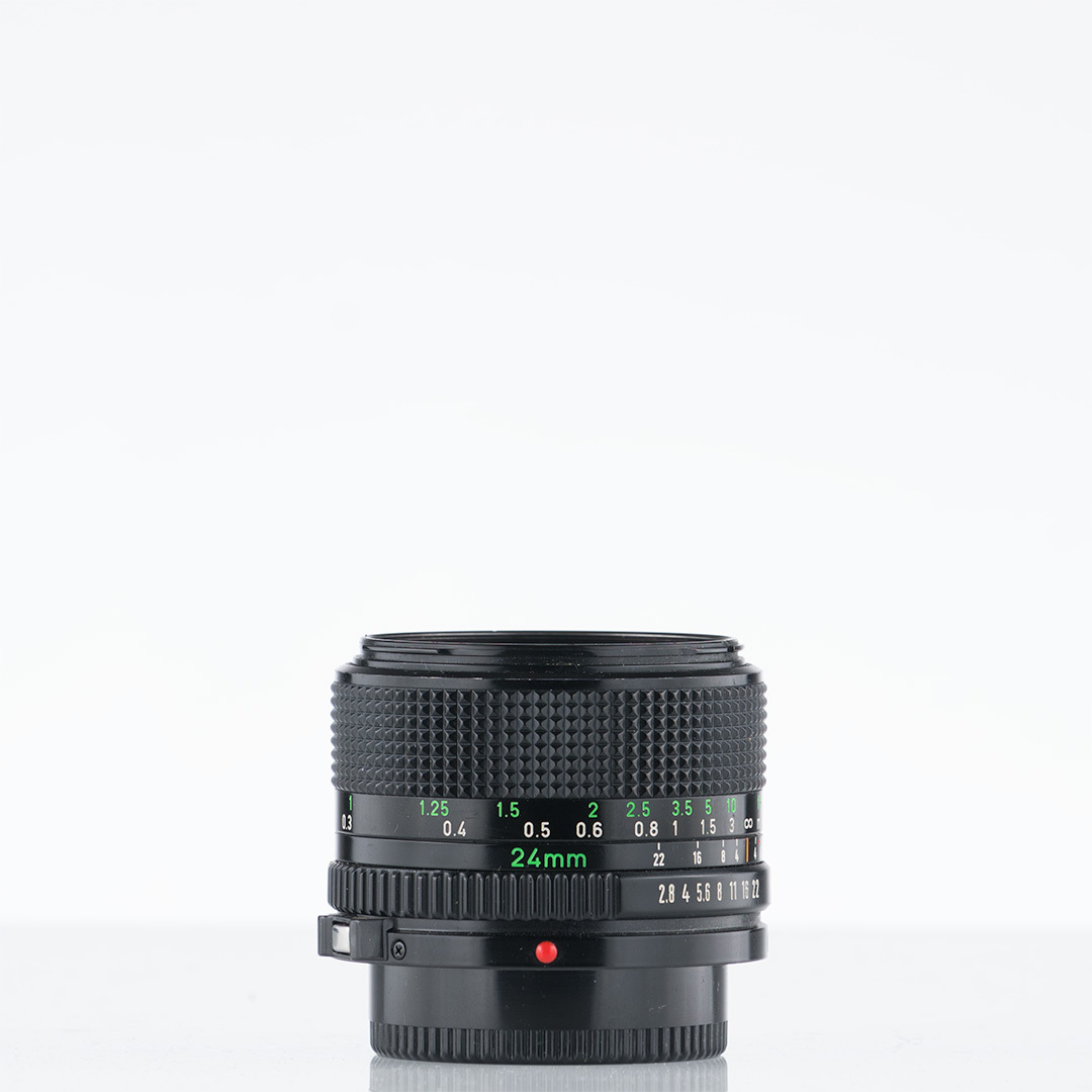 即決 超美品 保障付 動作確認済】Canon New FD 24mm f/2.8 NFD
