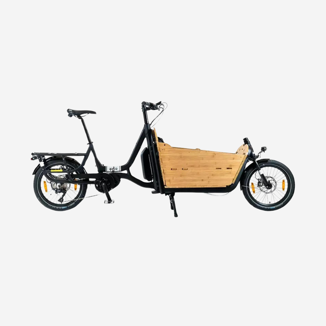 yu★★BRIEFING BIG BEAT CARGO … YUBA E-SuperCargo Bike ORANGE - 'Gry' | SHIFT NWT