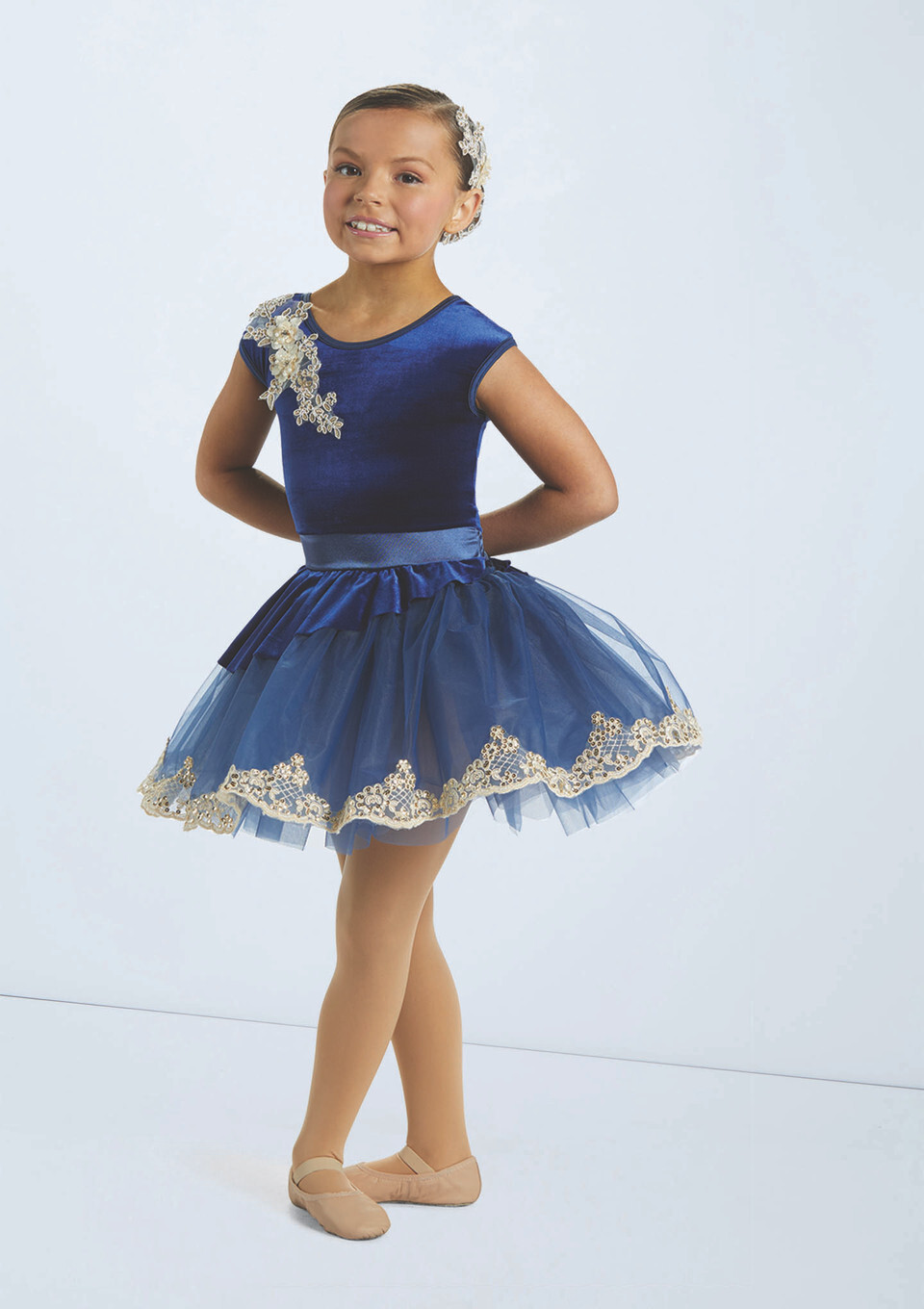 Ditto Dancewear Twinkle Tutu Dress - Navy